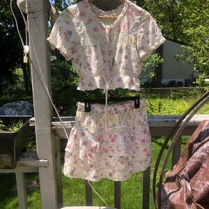 Love Shack Fancy Skirt& Top Set